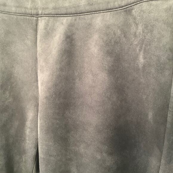 LANE BRYANT Brown Faux Suede Pull on Pants Size 18/20 - Picture 3 of 6